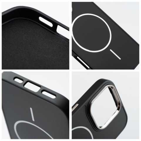 Futerał do iPhone 16 PRO MAX Frame Mag Cover zgodny z MagSafe czarny