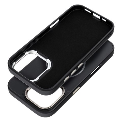 Futerał do iPhone 16 PRO MAX Frame Mag Cover zgodny z MagSafe czarny