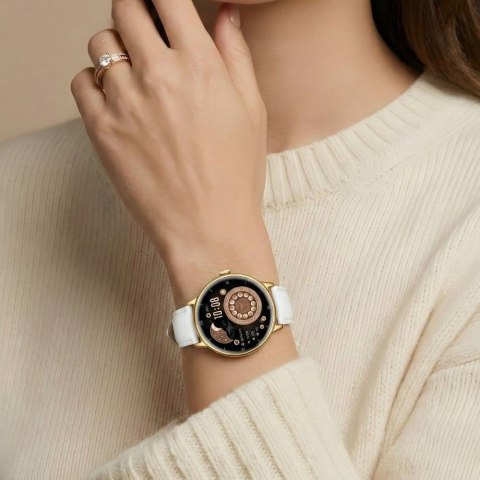 SMARTWATCH DAMSKI GRAVITY GT33-2 - AMOLED, DODATKOWY PASEK (sg048b)
