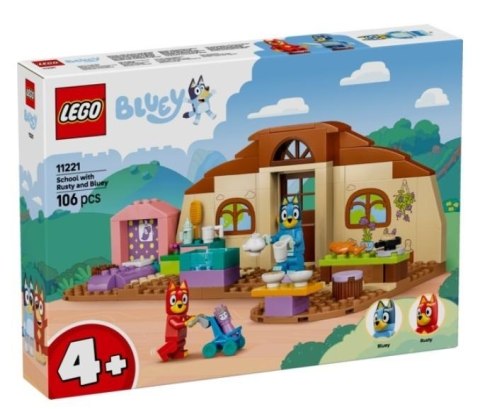 LEGO(R) BLUEY 11221 Szkoła z Ryżykiem i Blue