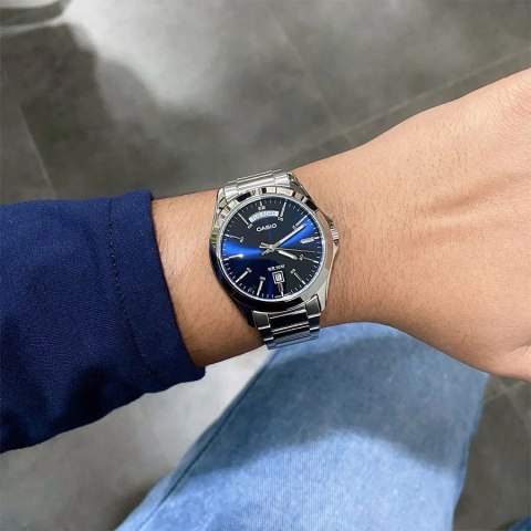 ZEGAREK MĘSKI CASIO MTP-1370D-2A2 (zd025f) + BOX