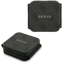 Ładowarka indukcyjna 3w1 zgodna z MagSafe 15W GUESS GUE005439 czarna