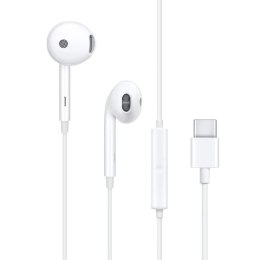 Oryginalne Słuchawki przewodowe douszne USB C Oppo MH135-3 bulk białe