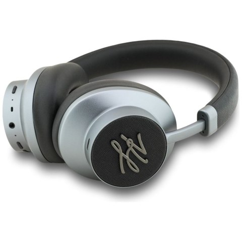 Słuchawki bezprzewodowe nauszne ANC KARL LAGERFELD Grained Initials KF003083 czarne