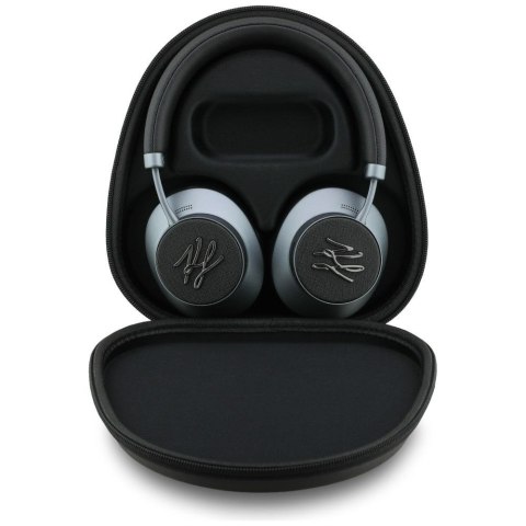 Słuchawki bezprzewodowe nauszne ANC KARL LAGERFELD Grained Initials KF003083 czarne