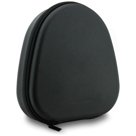 Słuchawki bezprzewodowe nauszne ANC KARL LAGERFELD Grained Initials KF003083 czarne