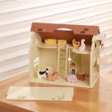 CLASSIC WORLD Drewniany Domek Farma Vintage Zestaw Figurek 17 el.