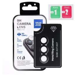 Szkło na aparat BLUE STAR Easy Install do SAMSUNG A37 czarne