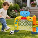 WOOPIE BABY Interaktywne Centrum Sportowe 2w1: Bramka i Kosz ze Słonikiem
