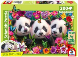 Puzzle PQ 200 Trzy pandy