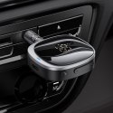 Adapter AUX bluetooth Jack 3,5 mm Hoco z wyświetlaczem E80 czarny