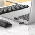 Adapter USB A bluetooth Hoco UA28 transparentny czarny