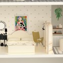 CLASSIC WORLD Drewniany Domek dla Lalek Mebelki Vintage Duży Akcesoria 36el