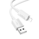 Kabel USB A do Lightning Hoco 2,4A 1 m X107 biały