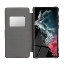 Etui z klapką na Samsung A36 5G Razor Book niebieskie