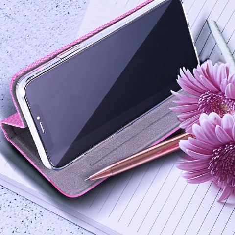 Etui z klapką na Samsung A36 5G Sensitive Book różowe