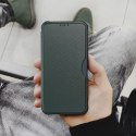Etui z klapką na Samsung A37 5G Razor Book ciemnozielone