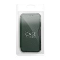 Etui z klapką na Samsung A37 5G Razor Book ciemnozielone