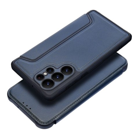 Etui z klapką na Samsung A37 5G Razor Book niebieskie
