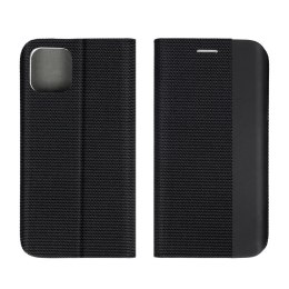 Etui z klapką na Samsung A56 5G Sensitive Book czarne