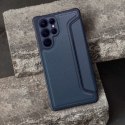 Etui z klapką na Samsung A57 5G Razor Book niebieskie