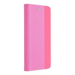 Etui z klapką na Samsung A57 5G Sensitive Book różowe