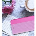 Etui z klapką na Samsung A57 5G Sensitive Book różowe