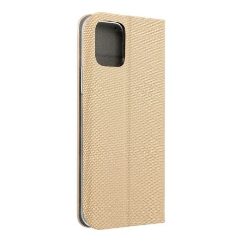 Etui z klapką na Samsung A57 5G Sensitive Book złote