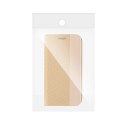 Etui z klapką na Samsung A57 5G Sensitive Book złote