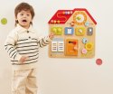 Viga 44823 Drewniana Tablica Manipulacyjna Domek Odkrywania i Nauki