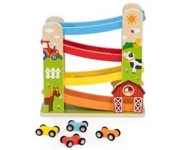 Viga 44844 Drewniana Zjeżdżalnia Samochodowa Farma