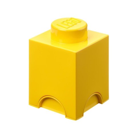 LEGO(R) pojemnik klocek jedynka żółty