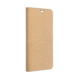 Etui z klapką na Samsung S25 Luna Book Gold złote
