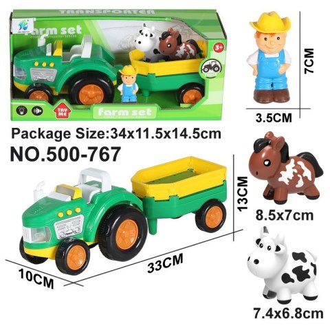 Dziecięcy Traktor + Akcesoria