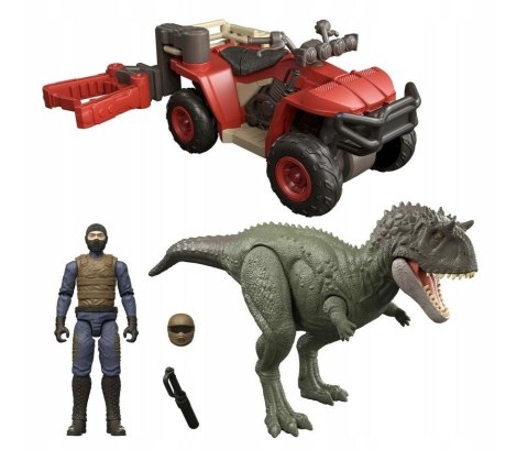 Jurassic World Dinozaur i pojazd terenowy