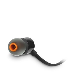 Słuchawki przewodowe douszne Jack 3,5 mm JBL T110 czarne