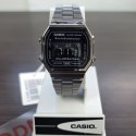 ZEGAREK MĘSKI CASIO A168WGG-1BDF (zd088d) - KLASYKA + BOX