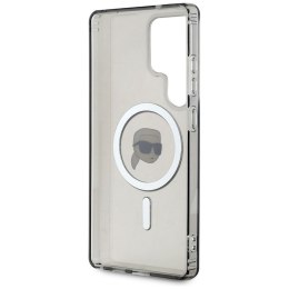 KARL LAGERFELD futerał do SAMSUNG S25 Ultra KLHMS25LHLSKIK (Magnetic IML Metal K. Heads) czarny