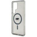 KARL LAGERFELD futerał do SAMSUNG S25 Ultra KLHMS25LHLSKIK (Magnetic IML Metal K. Heads) czarny