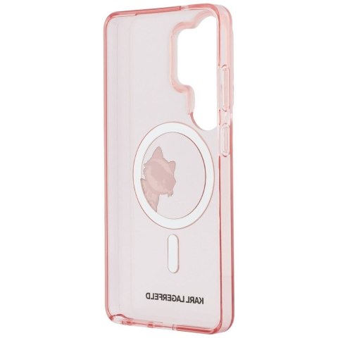 KARL LAGERFELD futerał do SAMSUNG S26 Ultra KLHMS26L6HCPSCP (Magnetic IML Peekaboo Choupette) różowy
