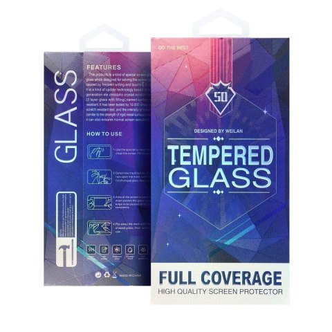 5D Full Glue Tempered Glass - do Motorola SIGNATURE czarny (curved edge)