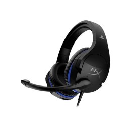 Słuchawki przewodowe nauszne Jack 3,5 mm HyperX Cloud Stinger PlayStation czarno niebieskie
