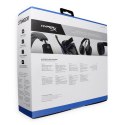 Słuchawki przewodowe nauszne Jack 3,5 mm HyperX Cloud Stinger PlayStation czarno niebieskie