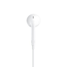 Oryginalne Słuchawki przewodowe douszne Apple A1748 EarPods MWTY3ZM/A Lightning blister białe
