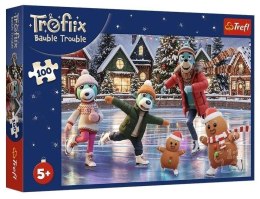 Puzzle 100 Bert w bombkach TREFL