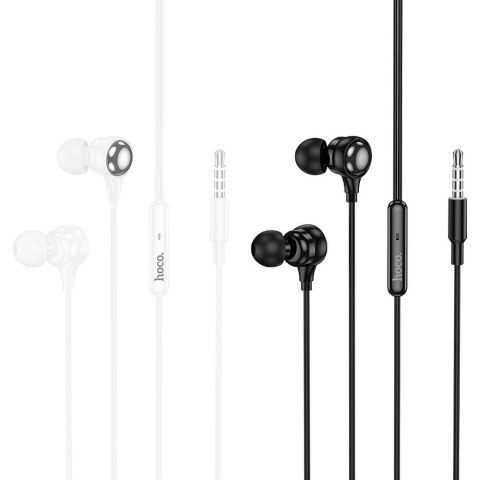 Słuchawki przewodowe douszne Jack 3,5 mm Hoco M116 białe