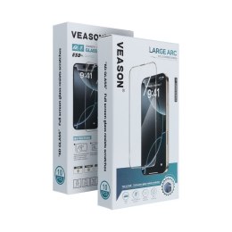 Szkło Hartowane 6D Pro Veason Glass (SET 10in1) - do Samsung Galaxy S25 Ultra czarny