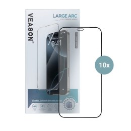 Szkło Hartowane 6D Pro Veason Glass (SET 10in1) - do Samsung Galaxy S25 Ultra czarny