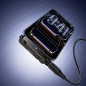 Adapter z podstawką USB C do USB C max 240W Hoco UA47A czarny