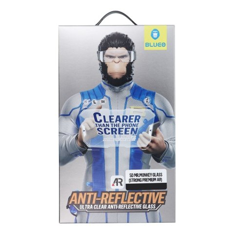 Szkło Hartowane 5D Mr. Monkey Glass - Apple iPhone 16 Pro czarny (Strong Premium Ultra Clear AR)